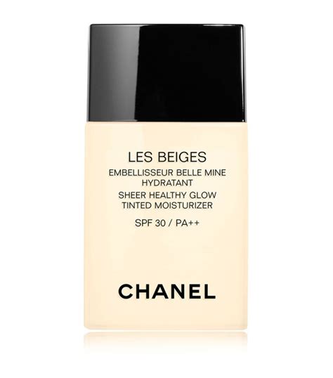 chanel les beiges sheer healthy glow moisturizing spf 30|Sheer Healthy Glow Moisturizing Tint Broad Spectrum SPF 30.